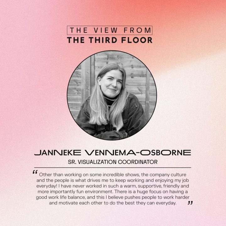 THE THIRD FLOOR » The View From The Third Floor: Janneke Vennema